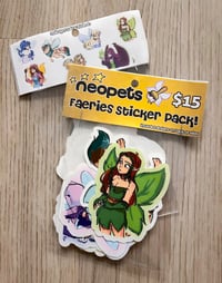 Image 1 of Neopets Faerie Sticker Pack