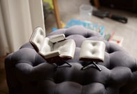 Image 10 of 1/6 Scale Eames Lounge Chair Dollhouse Miniatures dollhouse chair miniature chair