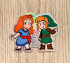 Link's Awakening Holographic Sticker