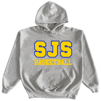 #105 SJS Basketball 2024 - Heather Grey Hoodie