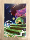 Super Mario Galaxy Poster Print