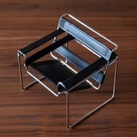 Image 1 of 1/6 Scale Wassily chair B3 Dollhouse Miniatures dollhouse chair miniature chair