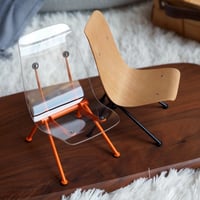 Image 7 of 1/6 scale Antony Chair Replica small-scale replicas；models of chairs；miniature dollhouse chair