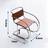 Image 1 of 1/6 Scale MR20 chair Dollhouse Miniatures dollhouse chair miniature chair