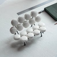 Image 5 of 1/6 Scale Marshmallow Sofa Dollhouse Miniatures dollhouse chair miniature chair