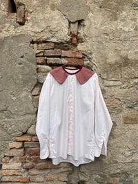 Image 1 of Camicia upcycling collettone rosa