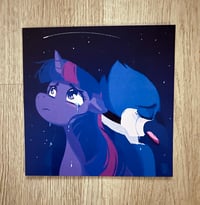 Image 1 of Mordetwi Print/Holographic Sticker