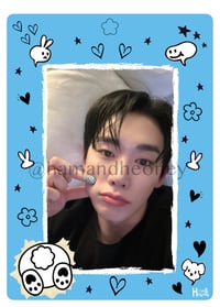 Image of Wonho Tokki Double Sided Acrylic PC Holder