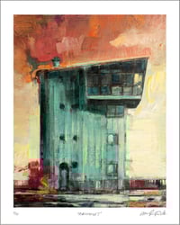 Image 2 of Artprint / Giclée / Kunsttryk / "Brohuset"