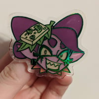 Image 1 of Splatoween Callie foiled acrylic pin