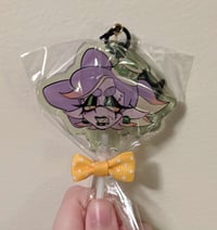 Image 1 of lollipop Marie keychain 