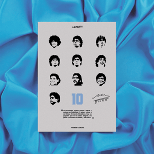 Image of Maradona 10 print