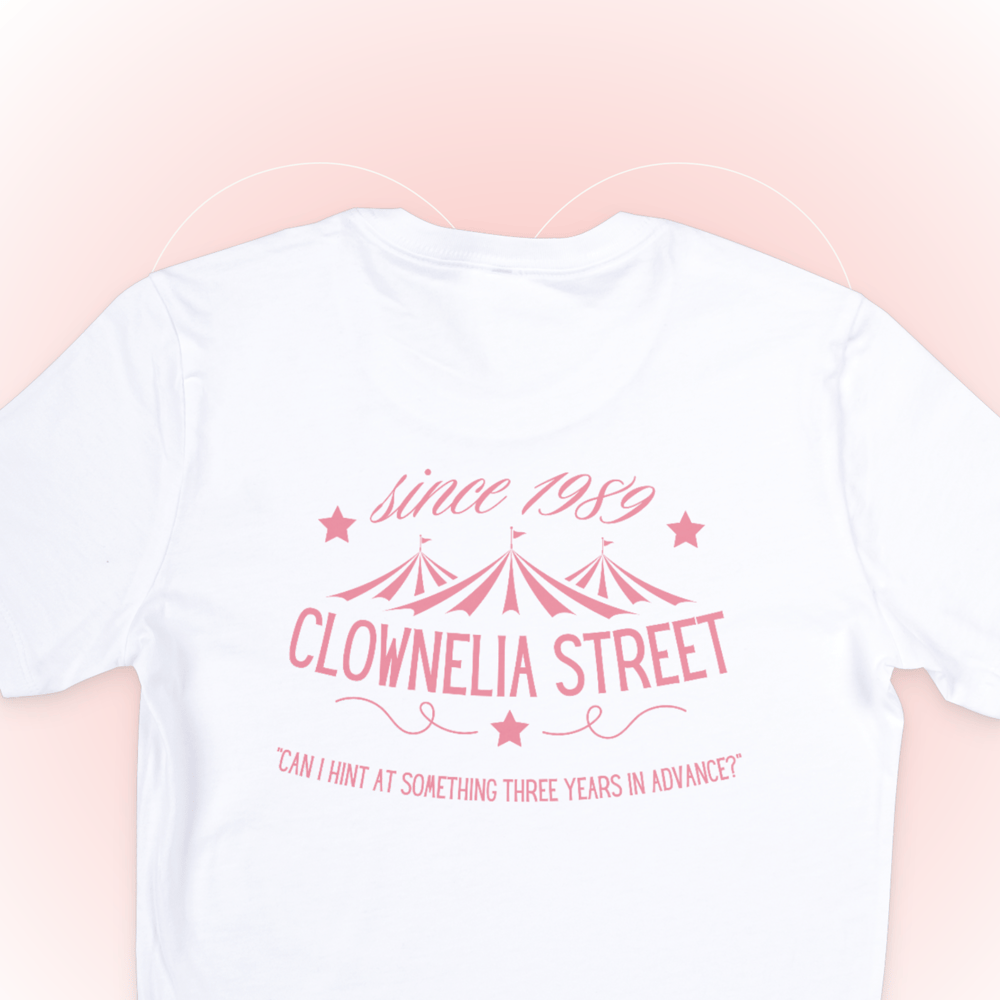 Image of Clownelia Street Unisex T-shirt