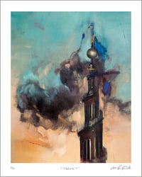 Image 2 of Artprint / Giclée / Kunsttryk / "Tårnet"