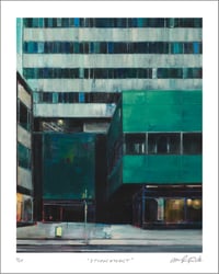 Image 2 of Artprint / Giclée / Kunsttryk / "Stoppestedet" 