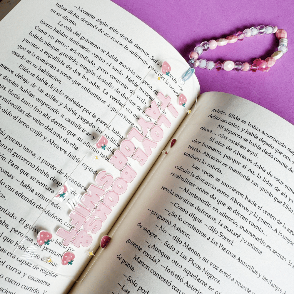 Image of I Love Books & TS | Marcapáginas + charm