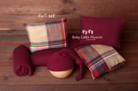 Image 1 of Checked Christmas set