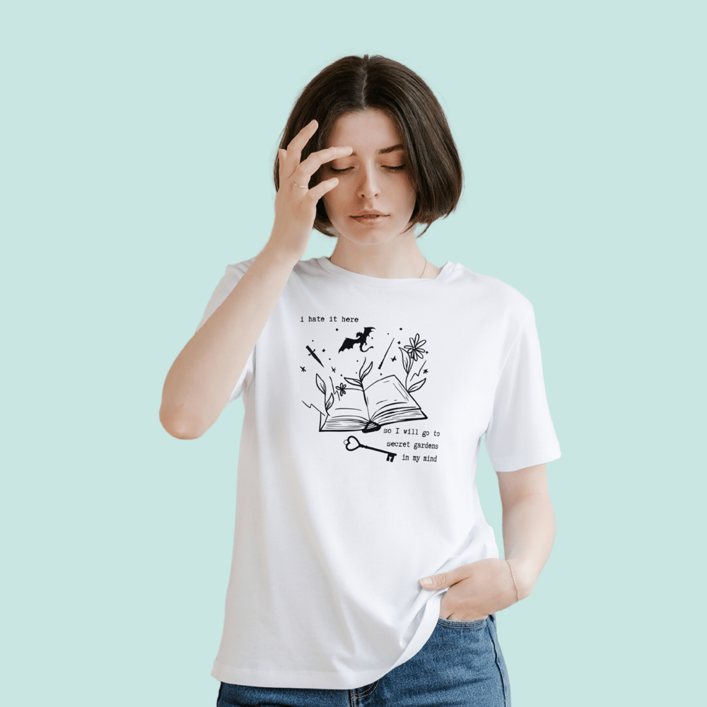 Image of I hate it here Unisex T-shirt