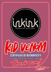 Image 5 of Exclusive Kid Venom #3: Signed & Remarque by Satoshi Hatano