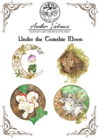 Image 1 of Under the Tumshie Moon Postcard Set
