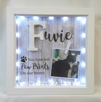 Image 6 of Personalised Pet Loss Frame, Pet Memorial Frame, Pet Loss Gift, LED Pet loss frame