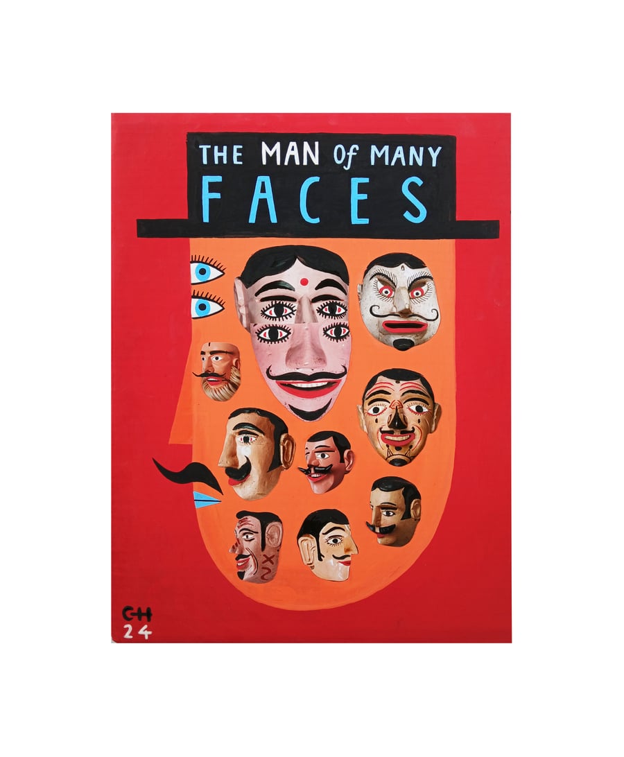 Image of THE MAN OF MANY FACES