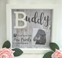 Image 7 of Personalised Pet Loss Frame, Pet Memorial Frame, Pet Loss Gift, LED Pet loss frame