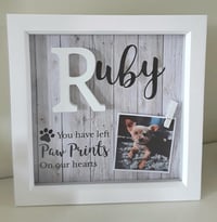 Image 14 of Personalised Pet Loss Frame, Pet Memorial Frame, Pet Loss Gift, LED Pet loss frame