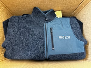 Image of Spirit of 58 Sherpa Fleece in Navy 