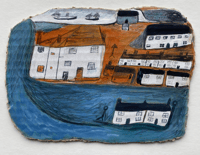 Reproduction Alfred Wallis style painting