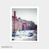 Image 4 of Springfield Vermont, The Old Mill - Canvas and Fine-Art Prints