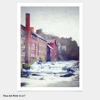 Image 3 of Springfield Vermont, The Old Mill - Canvas and Fine-Art Prints
