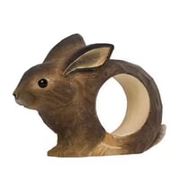 Image 3 of Rond de serviette Lapin