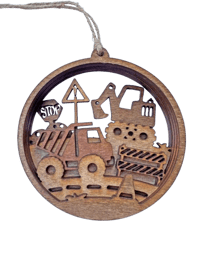 Construction Ornament