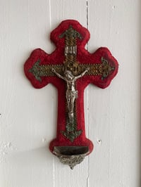 Image 1 of Très ancien crucifix bénitier Napoléon III