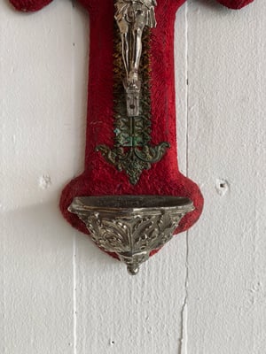 Image of Très ancien crucifix bénitier Napoléon III