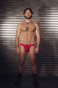 Image 2 of The Eagle NYC RED Jockstrap w/ Logo