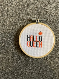 Image 1 of HALLO QUEEN Cross Stitch