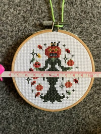 Image 2 of Enoch from Over the Garden Wall inspired Witch Cross Stitch