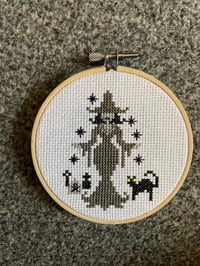 Image 1 of Billy from Hocus Pocus inspired Witch Cross Stitch