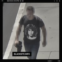 Image 2 of Jim Morrison Black Tee