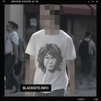 Image 2 of Jim Morrison White Tee
