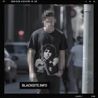 Image 2 of Jim Morrison V2 Black Tee