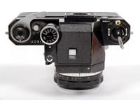 Image 7 of Nikon F Photomic BLACK 35mm SLR film camera with Nikkor 50mm F1.4 lens #4586