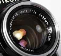 Image 9 of Nikon F Photomic BLACK 35mm SLR film camera with Nikkor 50mm F1.4 lens #4586