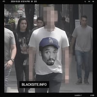 Image 2 of Kobe LA Dodger White Tee