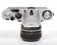 Image 7 of Nikon Nikkormat EL 35mm SLR film camera w/ 50mm F1.4 Nikkor lens #4591 *CLA*