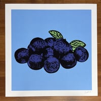 Blueberries 12x12" Print