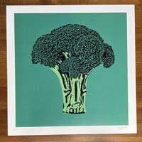 Broccoli 12x12" Print