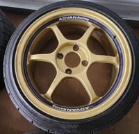 Image 3 of RG1 Advan Gold Wheels